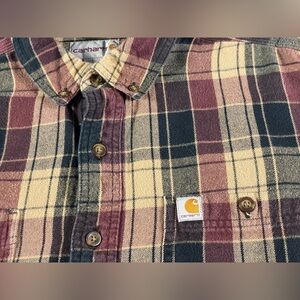 Carhartt Long Sleeve Flannel Button Up